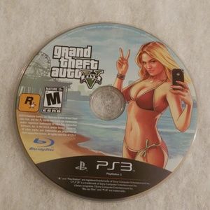Grand Theft Auto GTA 5 for PS3 No case